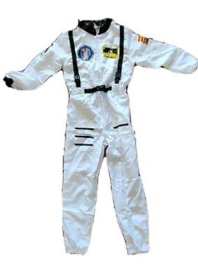 🚀 Astronaut Space Costume Coveralls Jumpsuit – Size Small